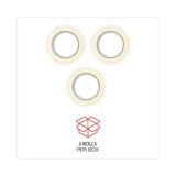 Universal® General-Purpose Masking Tape, 3" Core, 24 mm x 54.8 m, Beige, 3/Pack (UNV51301) Pack of 3 Rolls