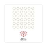 Universal® General-Purpose Masking Tape, 3" Core, 24 mm x 54.8 m, Beige, 36/Carton (UNV51301CT) Case of 36