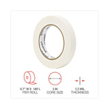 Universal® Removable General-Purpose Masking Tape, 3" Core, 18 mm x 54.8 m, Beige, 6/Pack (UNV51334) 6 Rolls