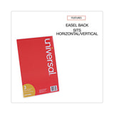 Universal® Clear L-Style Freestanding Frame, 5 x 7 Insert, 3/Pack (UNV76850) Pack of 3