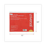 Universal® Wall Mount Sign Holder, 11 x 8.5, Horizontal, Clear, 2/Pack (UNV76883) Pack of 2