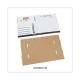 Universal® Medium-Duty Lift-Off Lid Boxes, Letter/Legal Files, 12" x 15" x 10", White, 12/Carton (UNV85700) Carton of 12