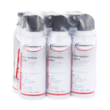 Innovera® Compressed Air Duster Cleaner, 10 oz Can, 6/Pack (IVR10016) Pack of 6