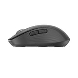 Logitech® Signature M650 for Business Wireless Mouse, Medium, 2.4 GHz Frequency, 33 ft Wireless Range, Right Hand Use, Graphite (LOG910006272) Each