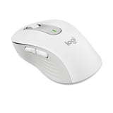 Logitech® Signature M650 for Business Wireless Mouse, Large, 2.4 GHz Frequency, 33 ft Wireless Range, Right Hand Use, Off White (LOG910006347) Each