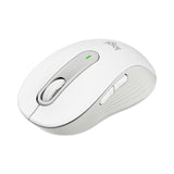 Logitech® Signature M650 for Business Wireless Mouse, Large, 2.4 GHz Frequency, 33 ft Wireless Range, Right Hand Use, Off White (LOG910006347) Each