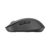 Logitech® Signature M650 for Business Wireless Mouse, Large, 2.4 GHz Frequency, 33 ft Wireless Range, Right Hand Use, Graphite (LOG910006346) Each