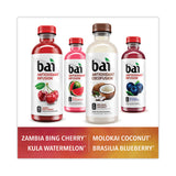 Bai Antioxidant Infused Beverage, Variety Pack, 18 oz Bottle, 15/Carton, Ships in 1-3 Business Days (GRR22000656) Each