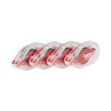 Scotch® Tape Runner, 0.31" x 49 ft, Dries Clear, 4/Pack (MMM6055BNS) Pack of 4