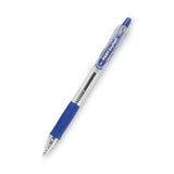 Pilot® EasyTouch Ballpoint Pen, Retractable, Fine 0.7 mm, Blue Ink, Clear Barrel, Dozen (PIL32211) 1 Dozen