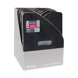C-Line® Vertical Expanding File, 10" Expansion, 13 Sections, 1/12-Cut Tabs, Letter Size, Black (CLI58810) Each