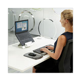 Fellowes® Gel Mouse Pad with Wrist Rest, 6.25 x 10.12, Graphite/Platinum (FEL91741) Each