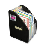 C-Line® Vertical Expanding File, 10" Expansion, 13 Sections, 1/12-Cut Tabs, Letter Size, Black (CLI58810) Each