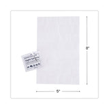 Bausch & Lomb Antibacterial Office Equipment Wet Wipes, Cloth, 5 x 8, Unscented, White, 100/Box (BAL8595) Box of 100