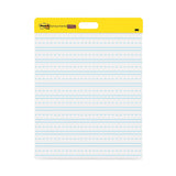 Post-it® Easel Pads Super Sticky Self-Stick Wall Pad, Manuscript Format (Primary 3" Rule), 20 x 23, White, 20 Sheets, 2/Pack (MMM566PRL) Pack of 20