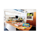 Post-it® Notes Original Pads in Poptimistic Collection Colors, Note Ruled, 3" x 3", 100 Sheets/Pad, 6 Pads/Pack (MMM6306AN) Pack of 6