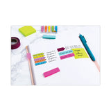 Post-it® Notes Mini Cubes, 1.88" x 1.88", Green Wave and Orange Wave Collections, 400 Sheets/Cube, 3 Cubes/Pack (MMM20513PK) Pack of 3
