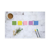 Post-it® Notes Original Pads in Floral Fantasy Collection Colors, Cabinet Pack, 3" x 3", 100 Sheets/Pad, 18 Pads/Pack (MMM65418BRCP) Pack of 18
