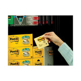 Post-it® Notes Original Pads in Canary Yellow, Cabinet Pack, 3" x 3", 90 Sheets/Pad, 18 Pads/Pack (MMM65418CP) Pack of 18