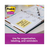 Post-it® Notes Super Sticky Pads in Canary Yellow, Cabinet Pack, 3" x 3", 90 Sheets/Pad, 24 Pads/Pack (MMM65424SSCP) Pack of 24