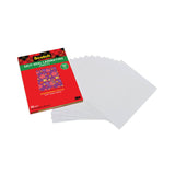Scotch™ Self-Sealing Laminating Sheets, 6 mil, 9.06 x 11.63, Gloss Clear, 50/Pack (MMM70005182392) Pack of 50