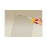 Scotch™ Display Pocket, Removable Interlocking Fasteners, Plastic, 8.5 x 11, Clear (MMMWL854C) Each