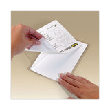 Scotch™ Self-Sealing Laminating Pouches, 9.5 mil, 9" x 11.5", Gloss Clear, 25/Pack (MMMLS85425G) Pack of 25