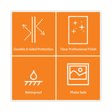 Scotch™ Laminating Pouches, 3 mil, 9" x 11.5", Gloss Clear, 100/Pack (MMMTP3854100) Pack of 100