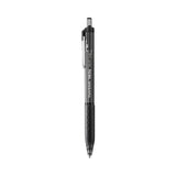 Paper Mate® InkJoy 300 RT Ballpoint Pen, Refillable, Retractable, Medium 1 mm, Black Ink, Black Barrel, 24/Pack (PAP1945925) Pack of 24