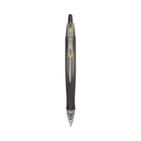 Pilot® G6 Gel Pen, Retractable, Fine 0.7 mm, Black Ink, Black Barrel, Dozen (PIL31401) 1 Dozen