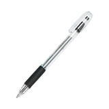 Pilot® EasyTouch Ballpoint Pen, Stick, Medium 1 mm, Black Ink, Clear/Black Barrel, Dozen (PIL32010) 1 Dozen