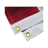 Advantus All-Weather Outdoor U.S. Flag, 96" x 60", Heavyweight Nylon (AVTMBE002270) Each