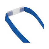 Advantus Breakaway Lanyards, Metal J-Hook Fastener, 36" Long, Blue, 24/Box (AVT97130) Box of 24