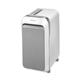 Fellowes® Powershred LX220 Micro-Cut Shredder, 20 Manual Sheet Capacity, White (FEL5015501) Each