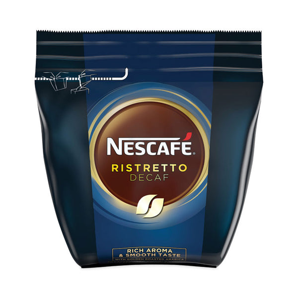 Nescafé® Ristretto Decaffeinated Blend Coffee, 8.8 oz Bag, 4/Carton (NES86213CT)
