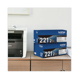 Brother TN2212PK Toner, 2,500 Page-Yield, Black, 2/Pack (BRTTN2212PK) Pack of 2