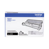 Brother DR420 Drum Unit, 12,000 Page-Yield, Black (BRTDR420) Each