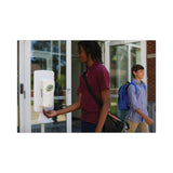 Dial® FIT Touch Free Dispenser Floor Stand, 15.7 x 15.7 x 58.3, White (DIA09495EA) Each