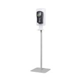 Dial® FIT Touch Free Dispenser Floor Stand, 15.7 x 15.7 x 58.3, White (DIA09495EA) Each