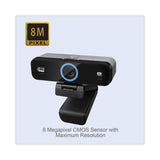 Adesso Cybertrack K4, 3840 pixels x 2160 pixels, Black (ADECYBERTRACKK4) Each
