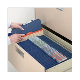 Smead™ Six-Section Pressboard Top Tab Classification Folders, Six SafeSHIELD Fasteners, 2 Dividers, Legal Size, Dark Blue, 10/Box (SMD19035) Each
