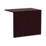 Alera® Alera Valencia Series Reversible Return/Bridge Shell, 35w x 23.63d x 29.5h, Mahogany (ALEVA353624MY) Each