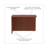 Alera® Alera Valencia Series Reversible Return/Bridge Shell, 42w x 23.63d x 29.5h, Medium Cherry (ALEVA354224MC) Each
