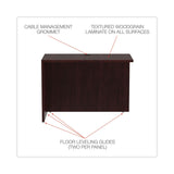 Alera® Alera Valencia Series Reversible Return/Bridge Shell, 42w x 23.63d x 29.5h. Mahogany (ALEVA354224MY) Each