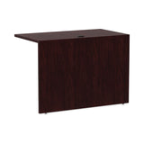 Alera® Alera Valencia Series Reversible Return/Bridge Shell, 42w x 23.63d x 29.5h. Mahogany (ALEVA354224MY) Each