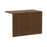 Alera® Alera Valencia Series Reversible Return/Bridge Shell, 42w x 23.63d x 29.5h, Modern Walnut (ALEVA354224WA) Each