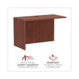 Alera® Alera Valencia Series Reversible Return/Bridge Shell, 47.25w x 23.63d x 29.5h, Cherry (ALEVA354824MC) Each