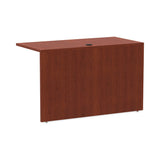 Alera® Alera Valencia Series Reversible Return/Bridge Shell, 47.25w x 23.63d x 29.5h, Cherry (ALEVA354824MC) Each