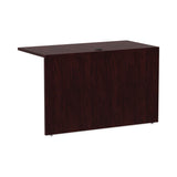 Alera® Alera Valencia Series Reversible Return/Bridge Shell, 47.25w x 23.63d x 29.5h, Mahogany (ALEVA354824MY) Each