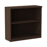 Alera® Alera Valencia Series Bookcase, Two-Shelf, 31.75w x 14d x 29.5h, Espresso (ALEVA633032ES) Each